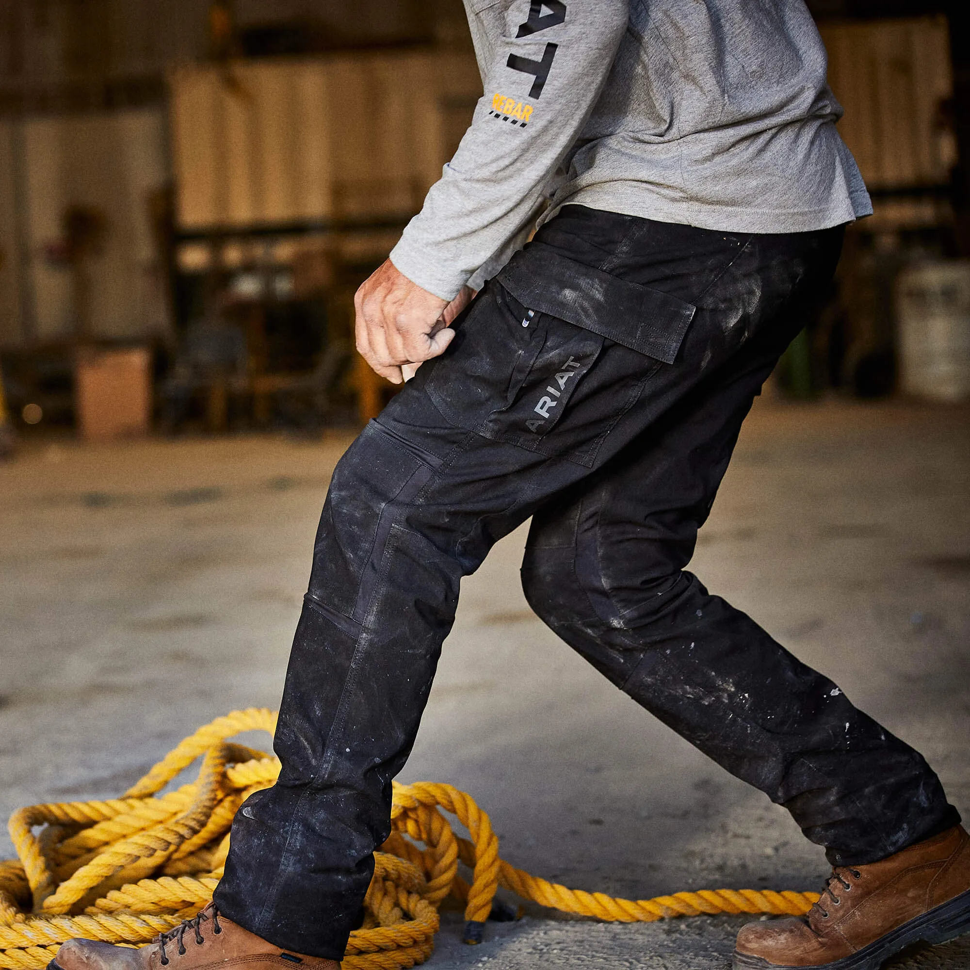 Ariat Rebar DuraStretch Ripstop Cargo Straight Leg Pant