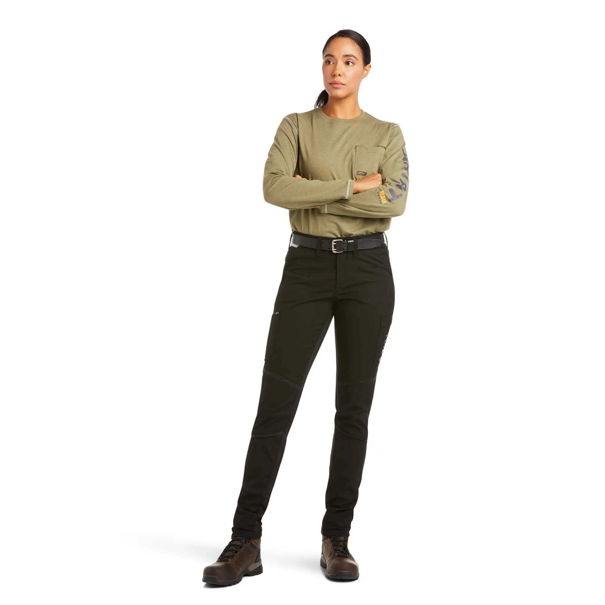 Ariat Women's Rebar DuraStretch Ripstop Cargo Straight Leg Pant