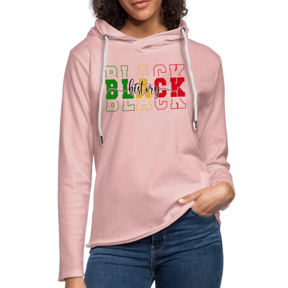 Black History Lightweight Terry Hoodie