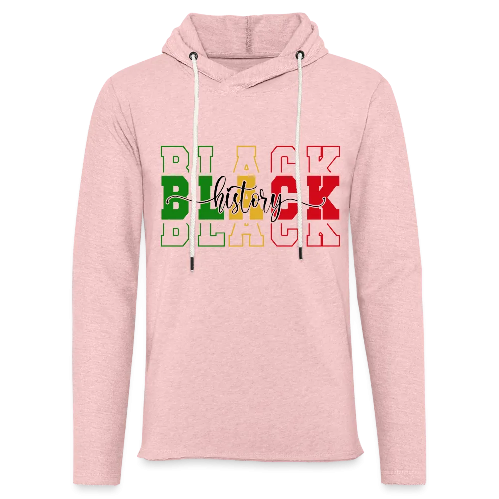 Black History Lightweight Terry Hoodie