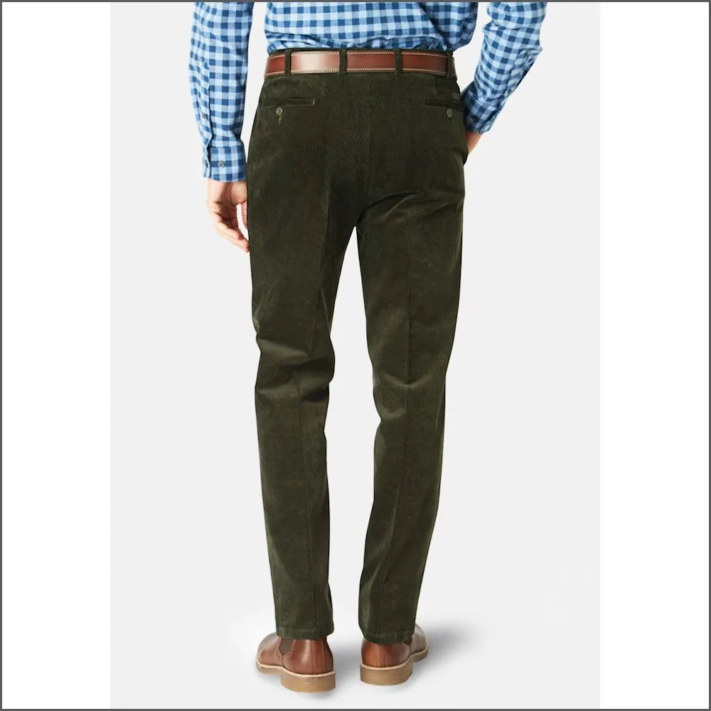 Brook Taverner Ellroy Olive Cord Trousers-