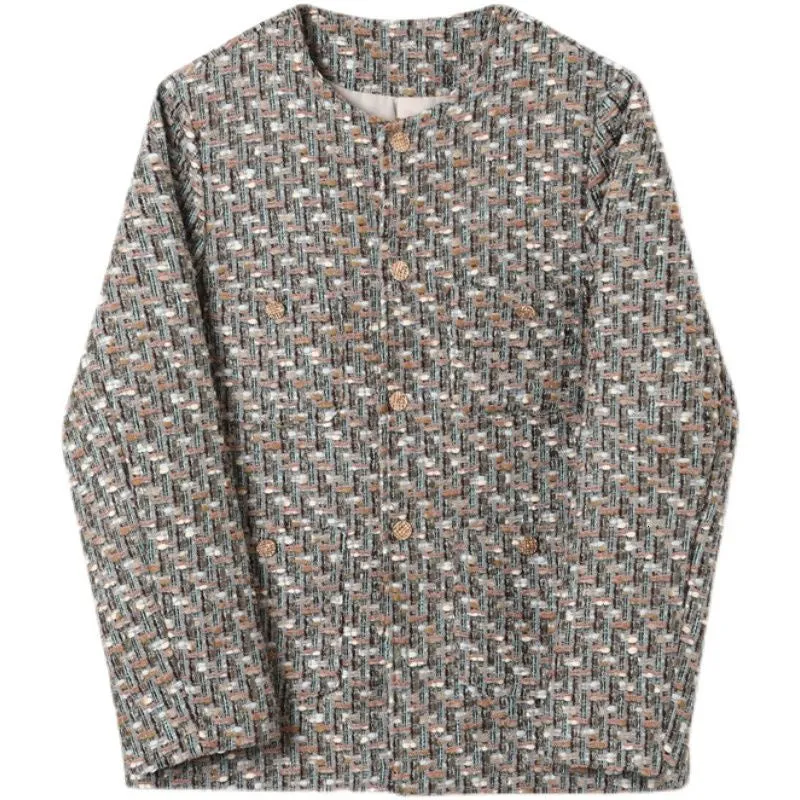 Colors Weave Single Breasted Blazer