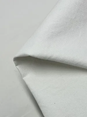 Cotton Drill - White - 145cm