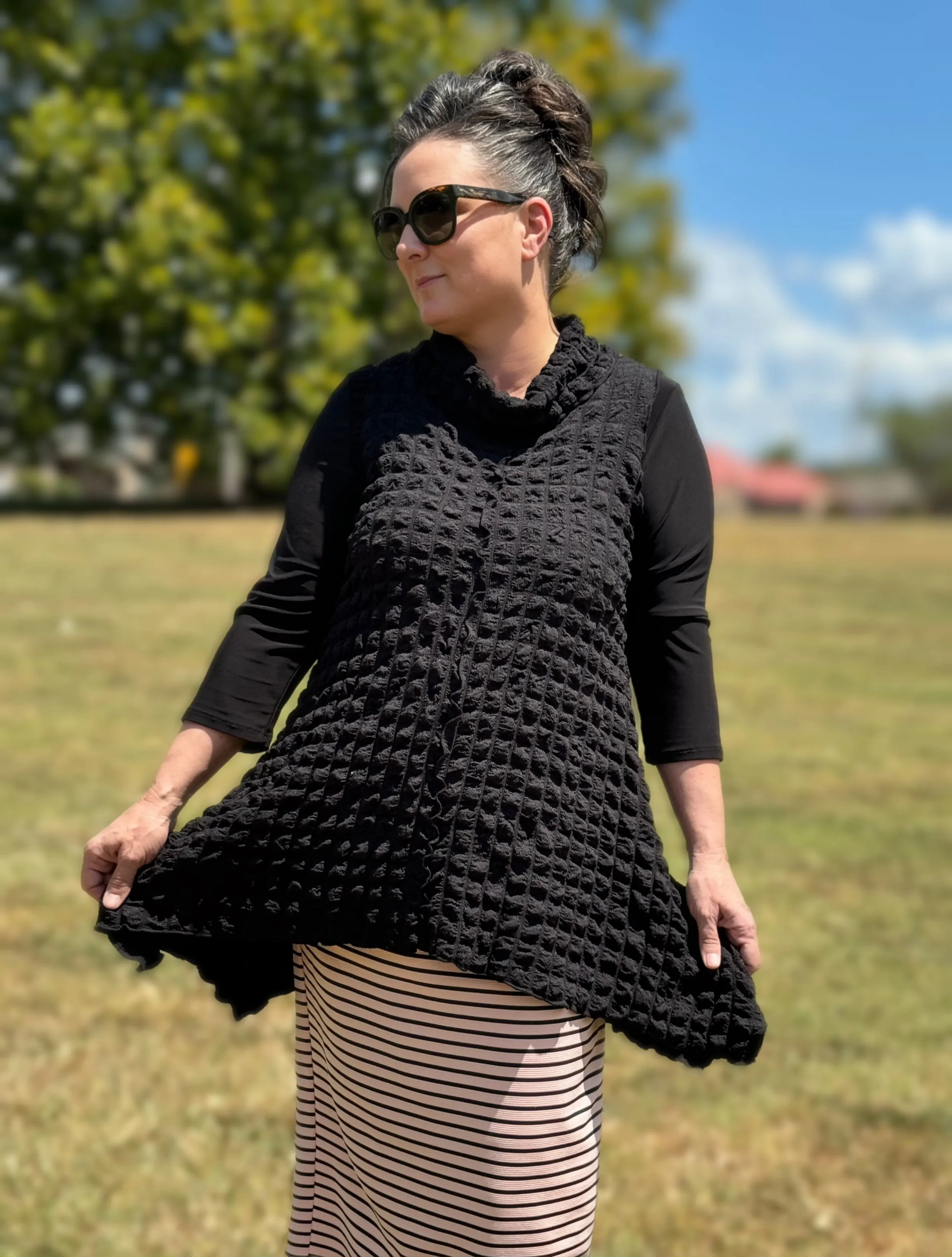 Ella Cowl Neck Vest