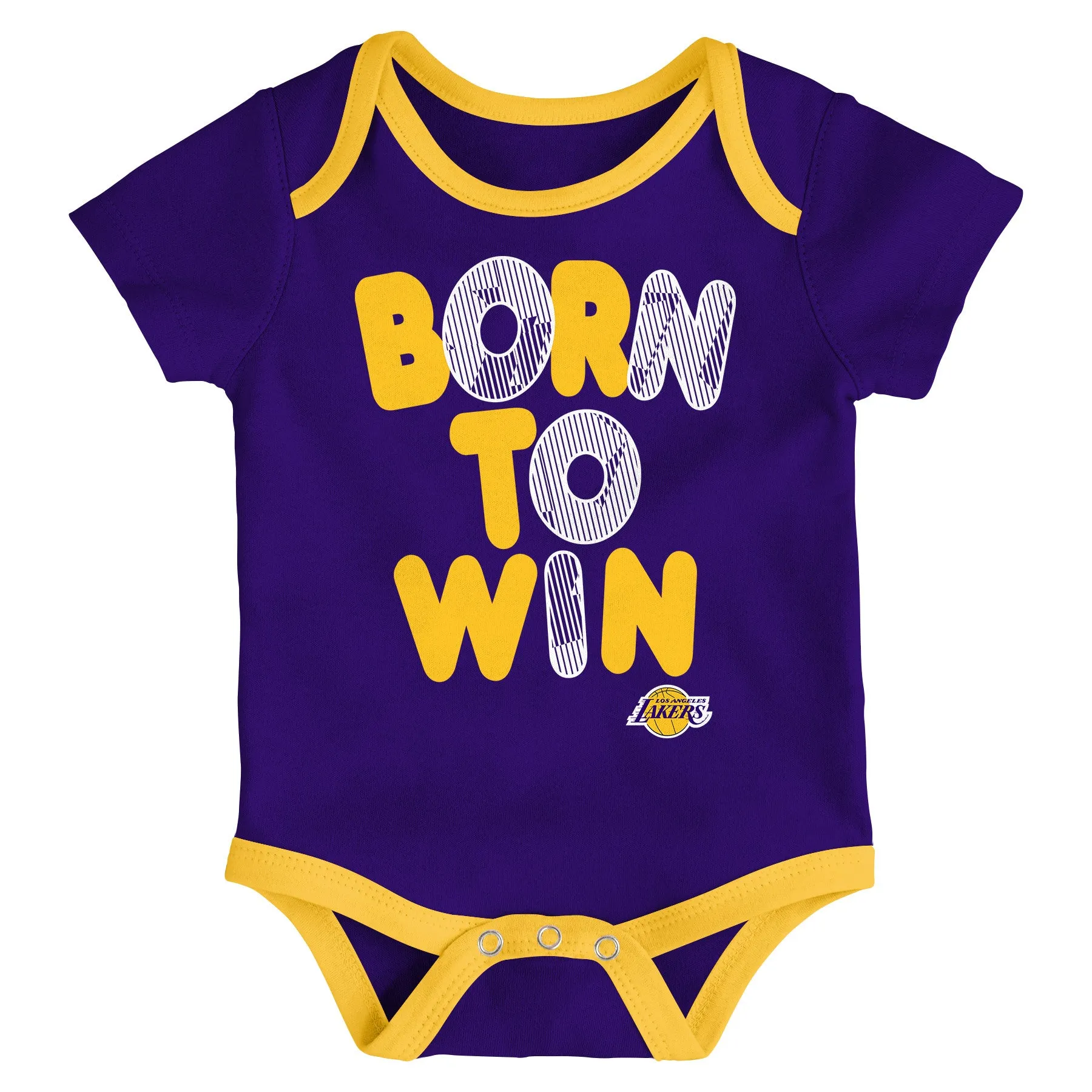Lakers Future Baller 3-Pack Bodysuit Set
