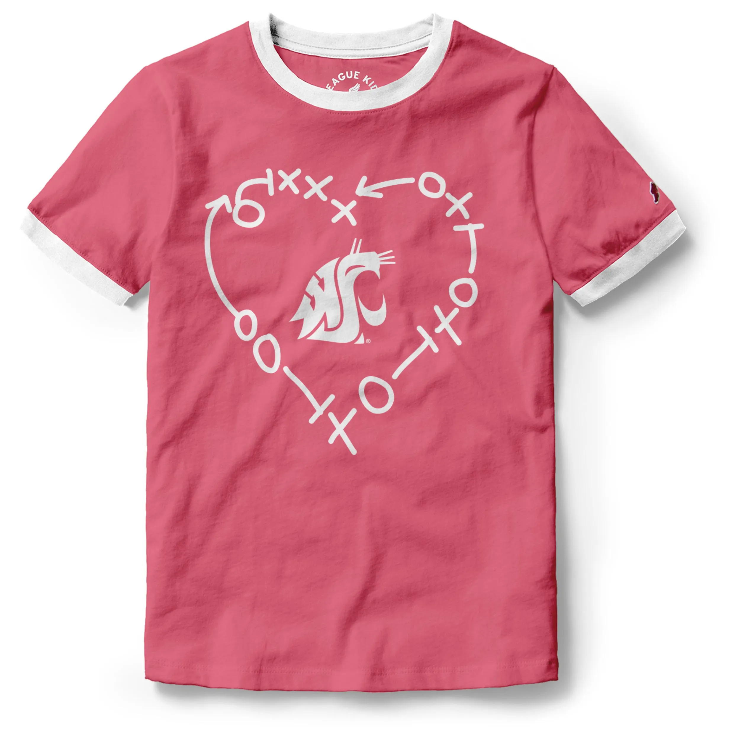 League Kids XO Heart Tee