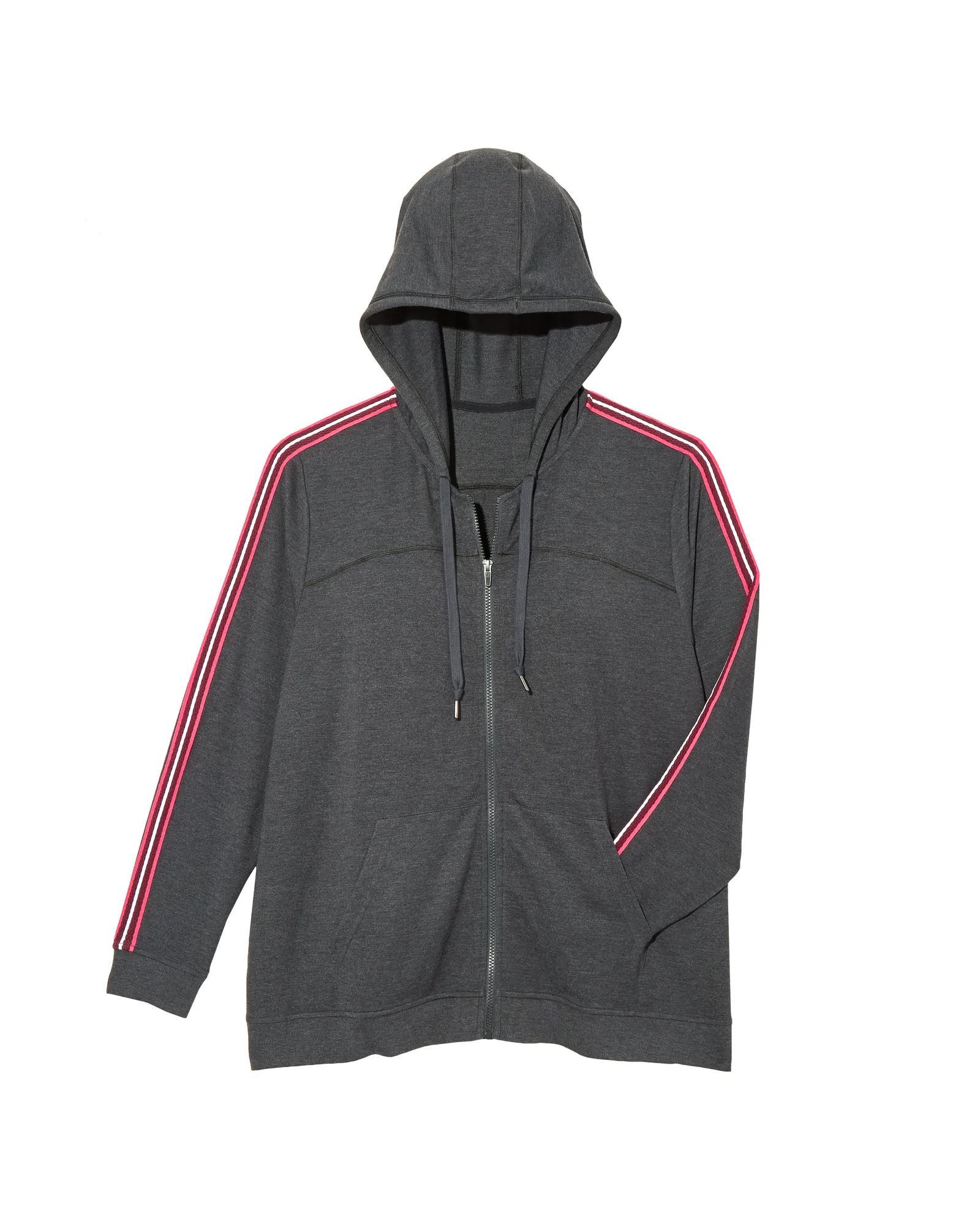 Meadowsweets Hooded Sweatshirt | Black / Magenta