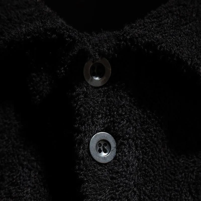Men's Terry Cloth Loose Casual Two Piece Suit 71055399L
