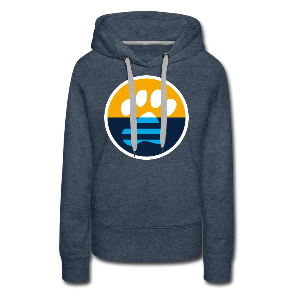 MKE Flag Paw Contoured Premium Hoodie