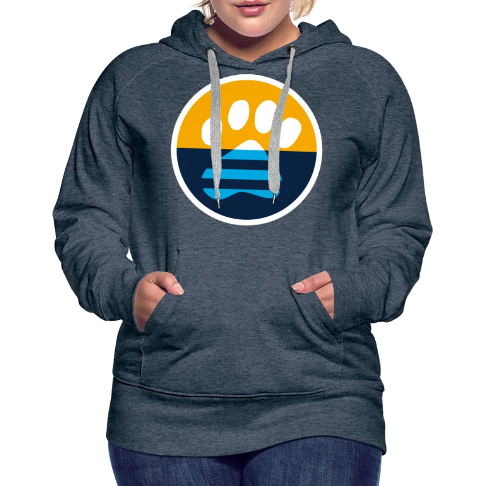 MKE Flag Paw Contoured Premium Hoodie