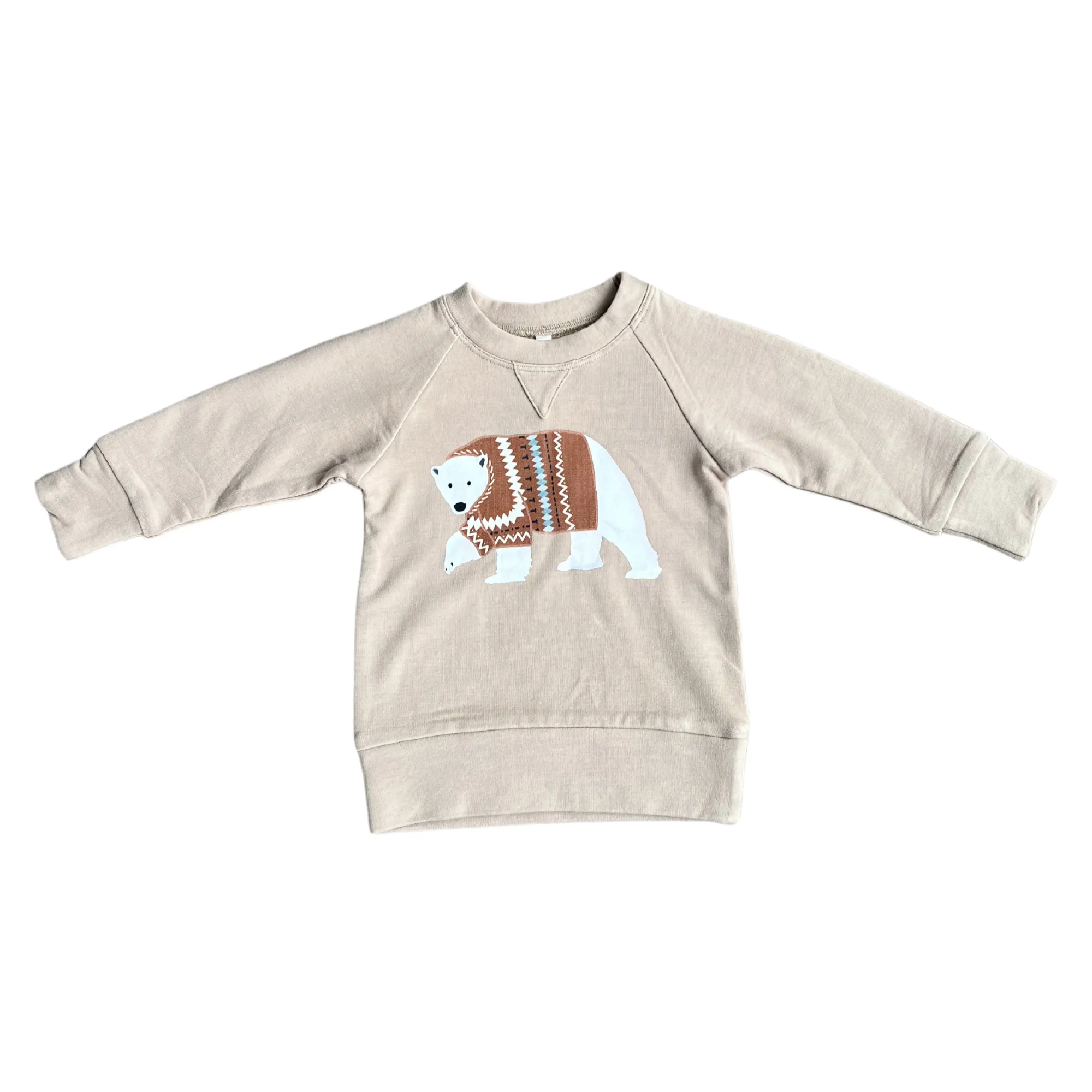 Polar Bear Raglan Sweater