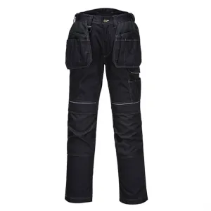 Portwest Black Holster Work Trousers Size 32 - BA188-32