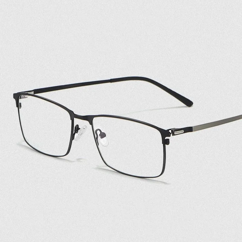 Yimaruili Men's Full Rim Alloy Frame Eyeglasses P9847